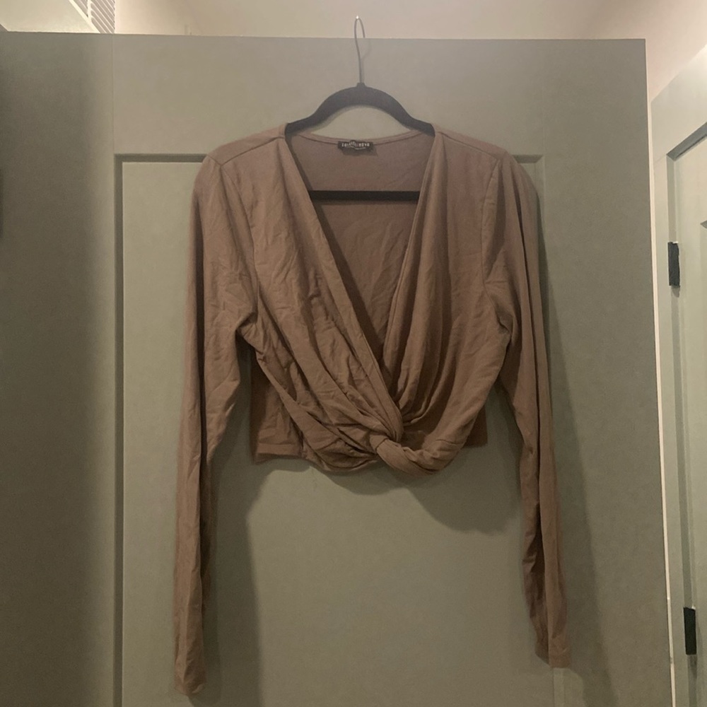 Plus size crop top